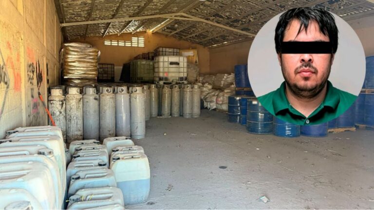 Fuerzas federales decomisan 24 mil litros de metanfetamina líquida en Los Mochis
