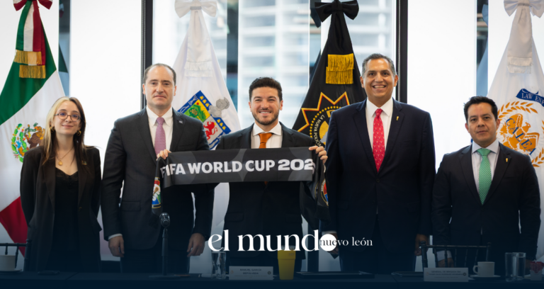 FIFA reconoce a Nuevo León por la seguridad y coordinación durante el Mundial 2026 La FIFA reconoció al Gobierno de Nuevo León y a la Mesa de Seguridad por la coordinación y estrategia implementada durante el Mundial 2026 en Monterrey.