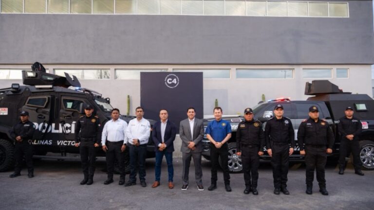 Salinas Victoria refuerza seguridad con División Táctica y vehículo blindado Dragón Táctico Salinas Victoria refuerza seguridad con División Táctica y vehículo blindado Dragón Táctico
