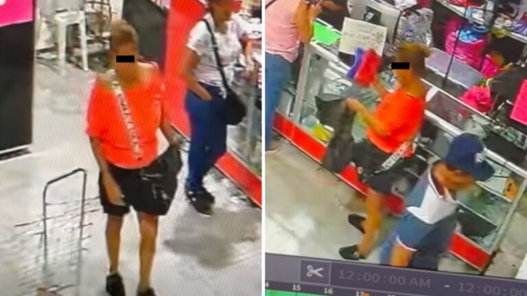Captan a presunta fardera robando en boutique de Monterrey