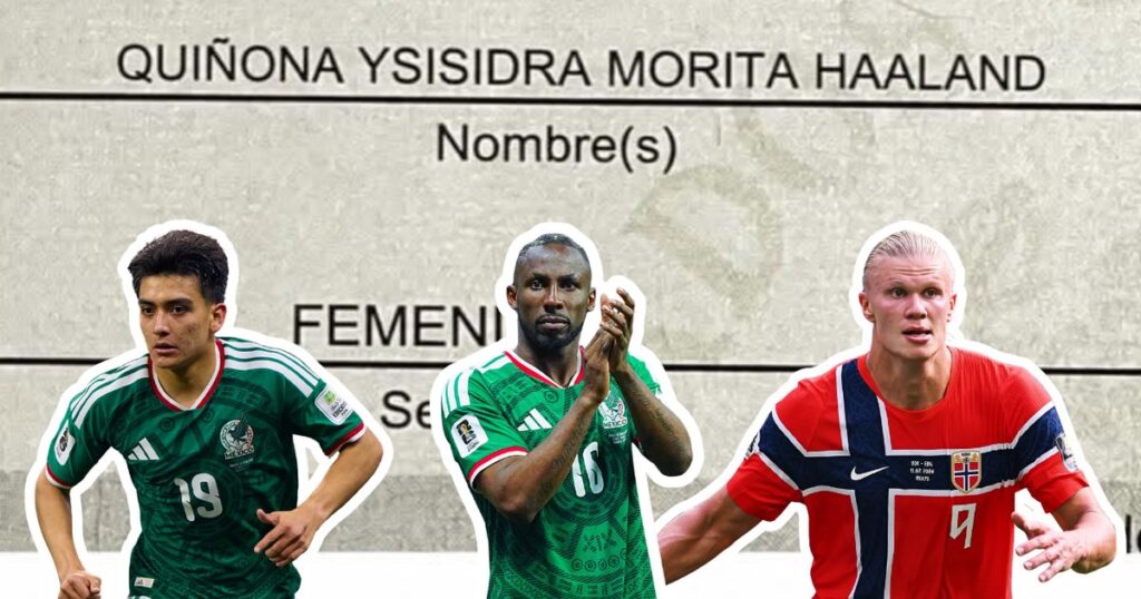 Recién nacido con temática futbolística, representando la tendencia de padres en Nuevo León de nombrar a sus hijos en honor a estrellas del futbol durante el Mundial 2026