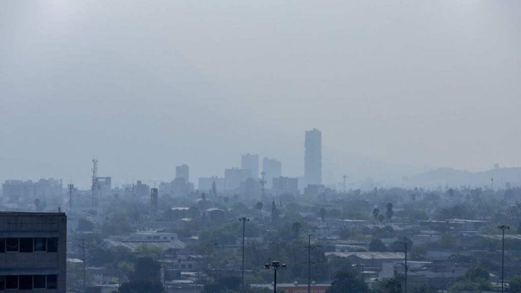 Estación de monitoreo de calidad del aire San Bernabé del SIMA en el norponiente de Monterrey