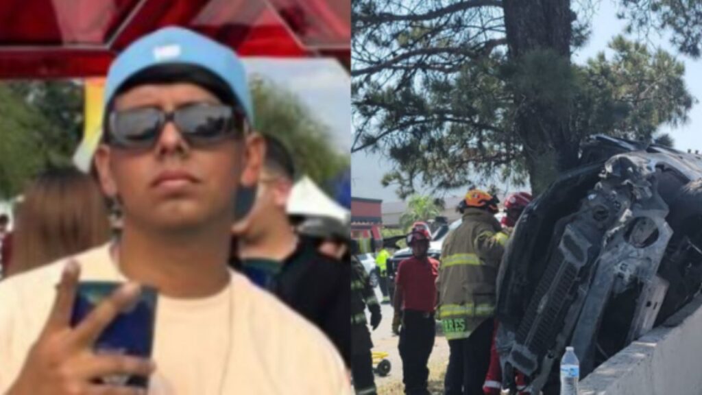 Accidente Carretera Nacional: joven muere un día después de su cumpleaños Escena de accidente vehicular en Carretera Nacional, municipio de Santiago, Nuevo León, donde una camioneta colisionó contra un árbol