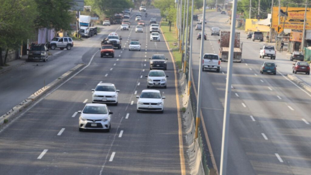 Carretera Nacional de Nuevo León donde se registran accidentes frecuentes los fines de semana