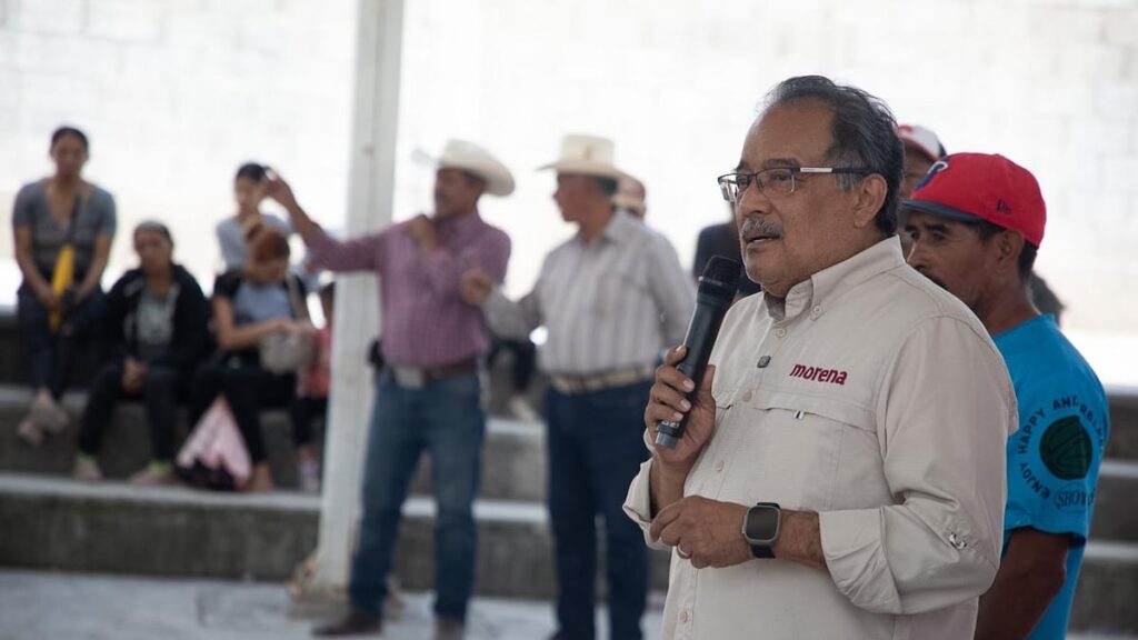 Andrés Mijes recorre el sur de Nuevo León y promueve la 4T Norteña Andrés Mijes durante recorrido por el sur de Nuevo León en municipios de Zaragoza, Mier y Noriega y Doctor Arroyo