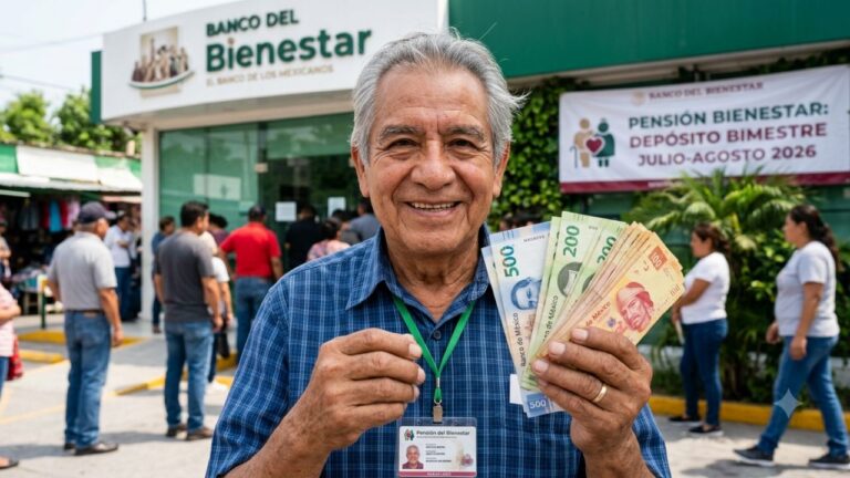 Pensión Bienestar julio-agosto 2026: cuándo cae tu depósito en Nuevo León según la letra de tu apellido