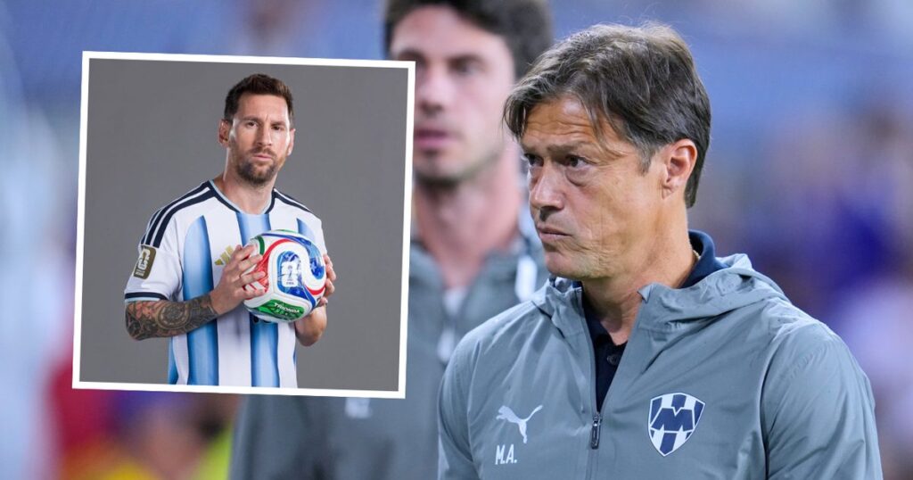 Almeyda bromea con Messi antes del Rayados vs Inter Miami Matías Almeyda, técnico de Rayados de Monterrey, en conferencia de prensa previo al partido contra Inter Miami de Lionel Messi en Leagues Cup 2026