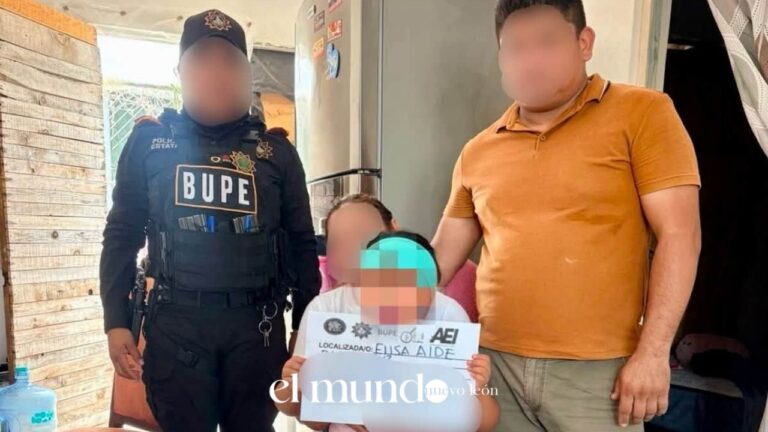 Hallan viva en Pesquería a niña desaparecida en 2020 en Tabasco