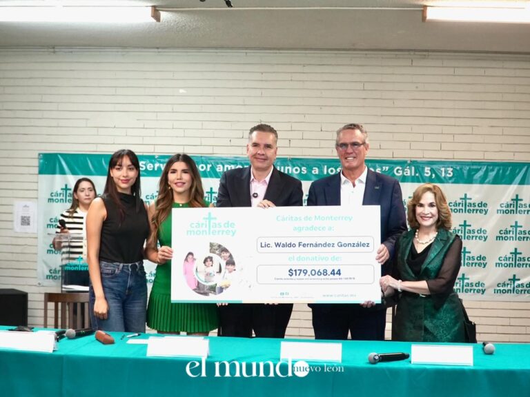 Cáritas NL recibe $179 mil de caso Karina Barrón: quinto donativo