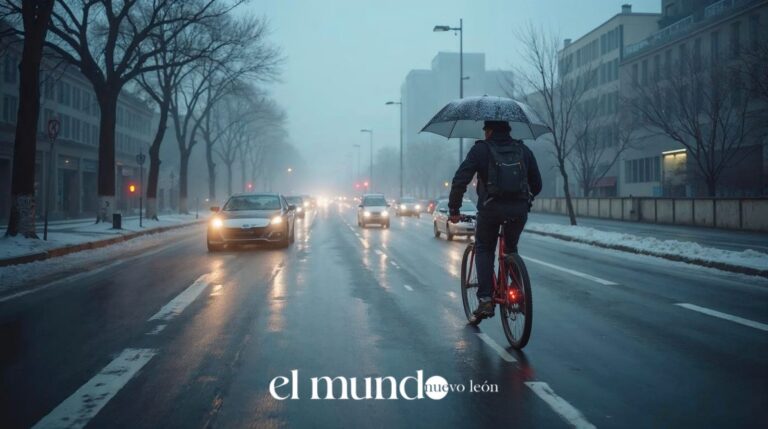 ¿Viajas de Monterrey a CDMX esta semana? Frío de hasta 8°C y vientos de 45 km/h