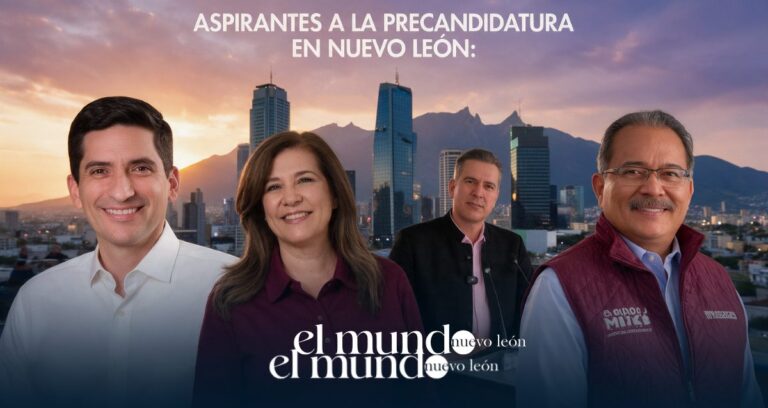 Morena define hoy quién encabezará la precandidatura a la Gubernatura de Nuevo León.