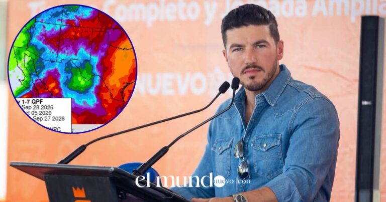 NL espera 100 mm de lluvia: Samuel García activa alertas