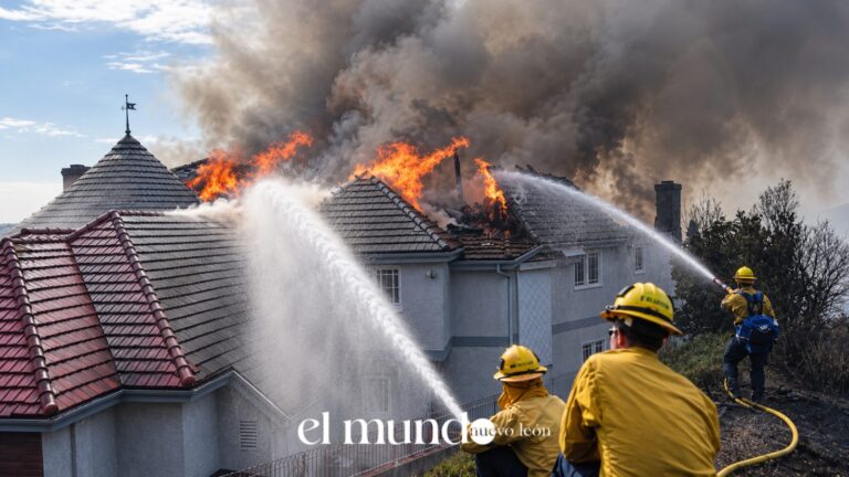 Incendios en el sur de California destruyen viviendas y obligan a evacuar a cientos de personas