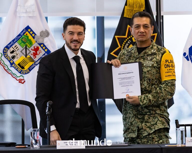 Samuel García afirma que 70% de la población de Nuevo León se siente segura