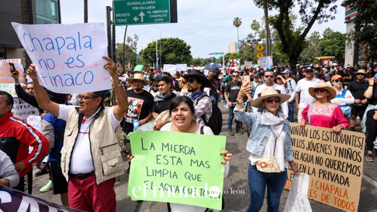 Guadalajara protesta otra vez por agua sucia y racionamientos; hay cinco detenidos